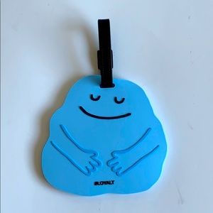 Cute Blue Luggage Tag